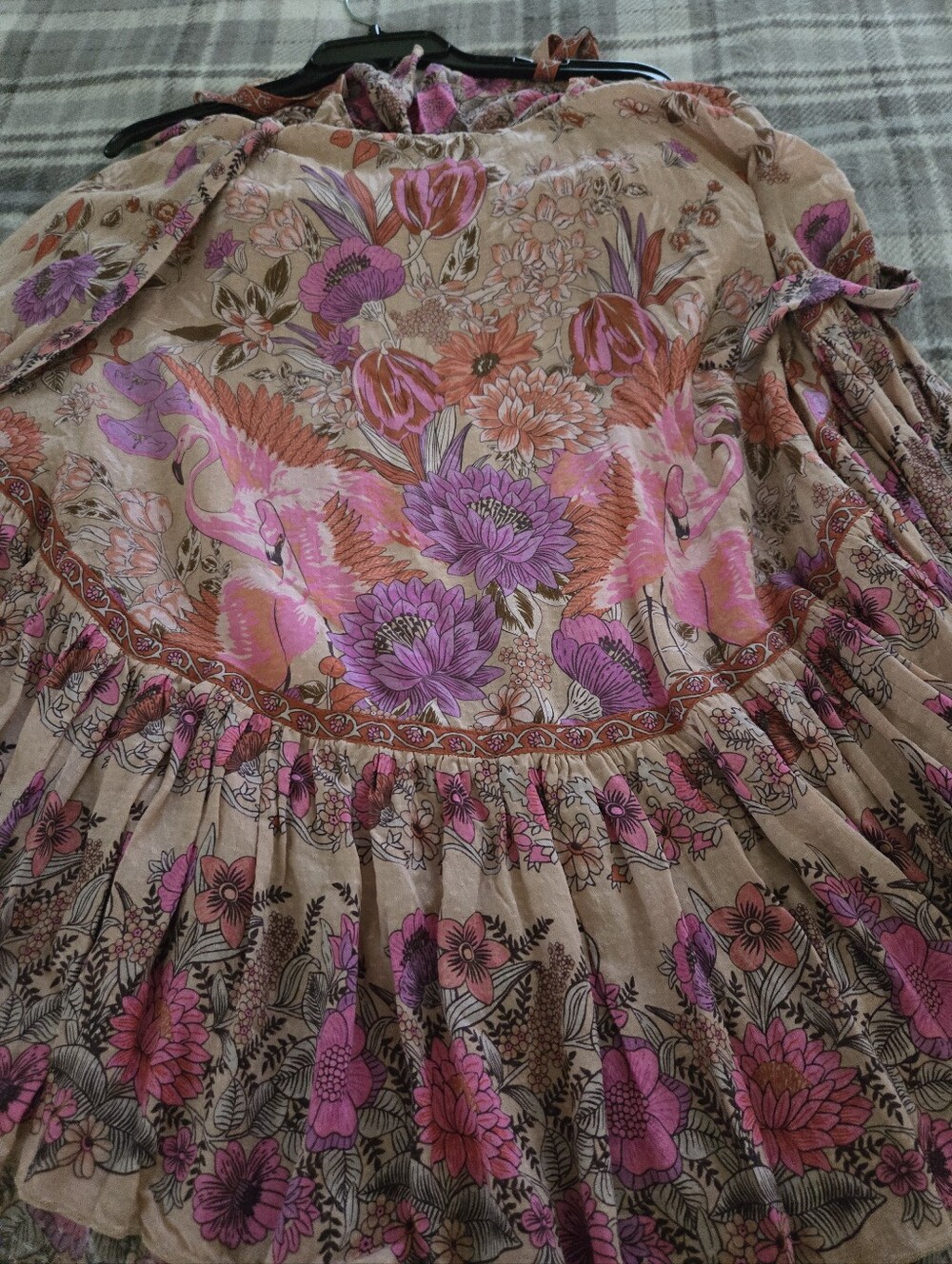 Spell Siren Song Strappy🩷🧡 Flamingo SZ XL NWT - Picture 13 of 15